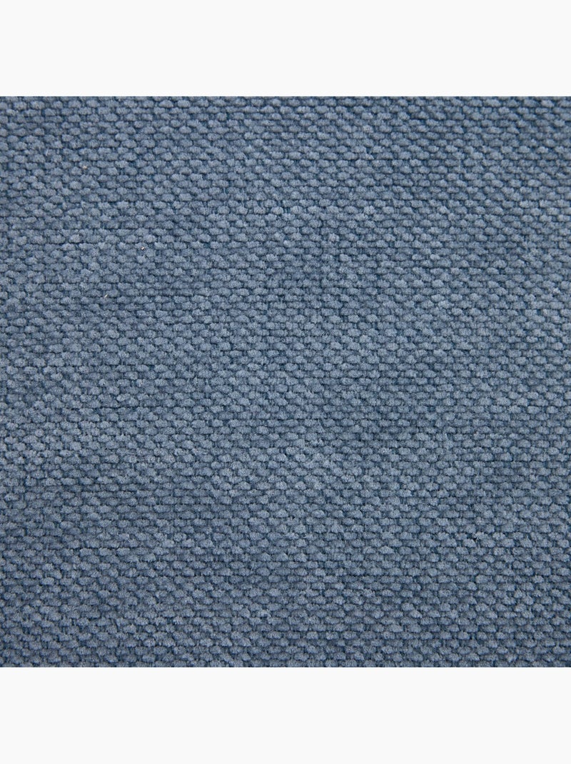Chaise de bureau enfant à roulettes ajustable tissu chenille Amory kid Bleu - Kiabi