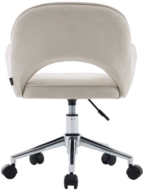 Chaise de bureau enfant à roulettes ajustable tissu chenille Jim Kid - Kiabi Chaise de bureau enfant à roulettes ajustable tissu chenille Jim Kid - Kiabi
