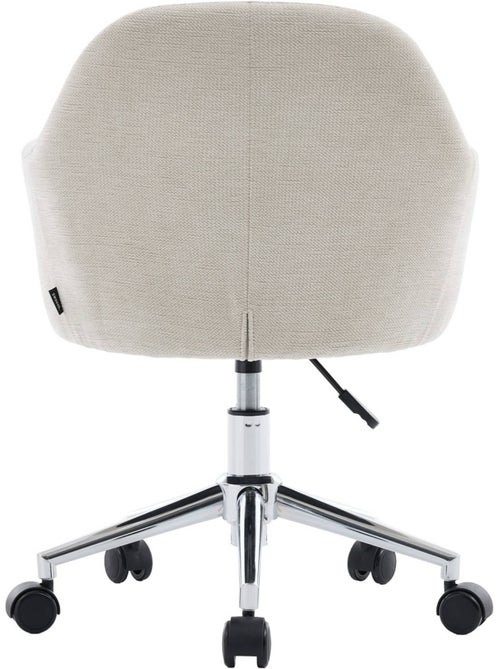 Chaise de bureau enfant à roulettes ajustable tissu chenille Stan Kid - Kiabi Chaise de bureau enfant à roulettes ajustable tissu chenille Stan Kid - Kiabi