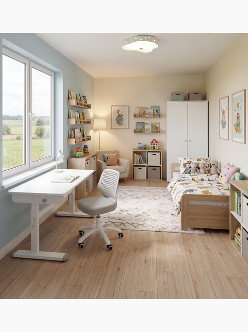 Chaise de bureau pour enfant Smart Grow I - Kiabi Chaise de bureau pour enfant Smart Grow I - Kiabi