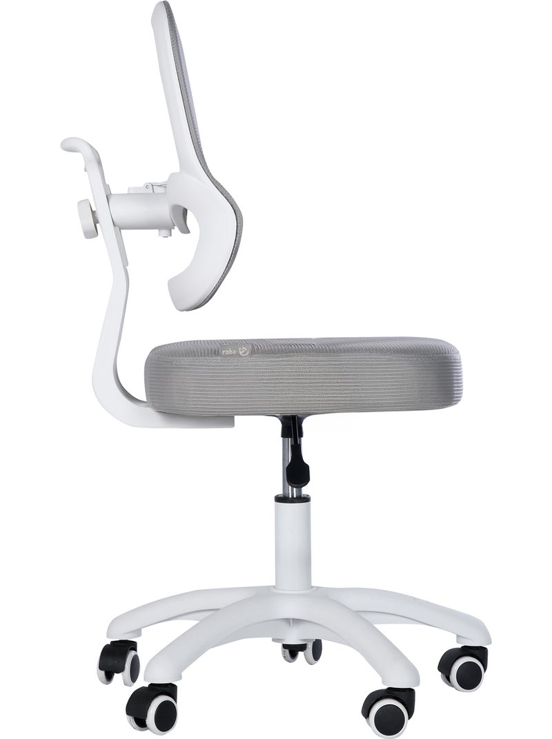 Chaise de bureau pour enfant Smart Grow II Blanc - Kiabi