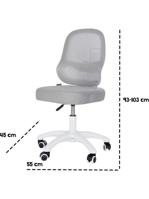 Chaise de bureau pour enfant Smart Grow II - Kiabi Chaise de bureau pour enfant Smart Grow II - Kiabi
