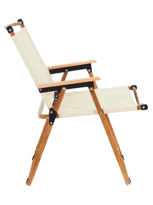 Chaise de camping MARIPOSA beige - Kiabi