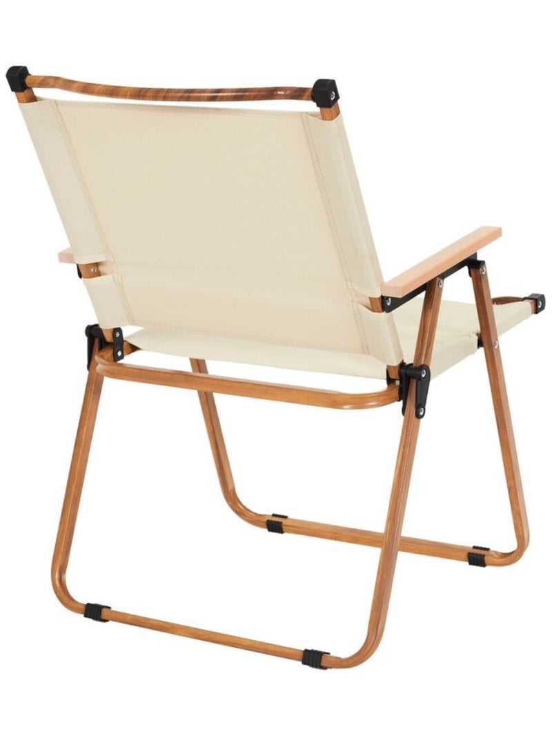 Chaise de camping MARIPOSA beige Beige - Kiabi