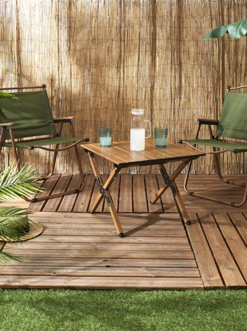 Chaise de camping MARIPOSA vert - Kiabi