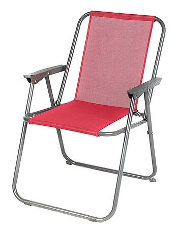 Chaise de camping pliable
