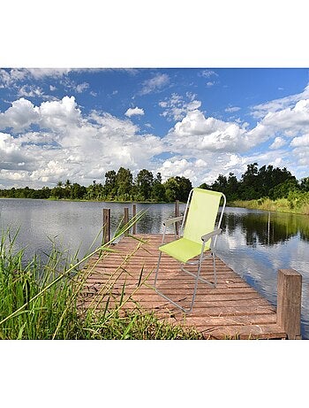 Chaise de camping pliable