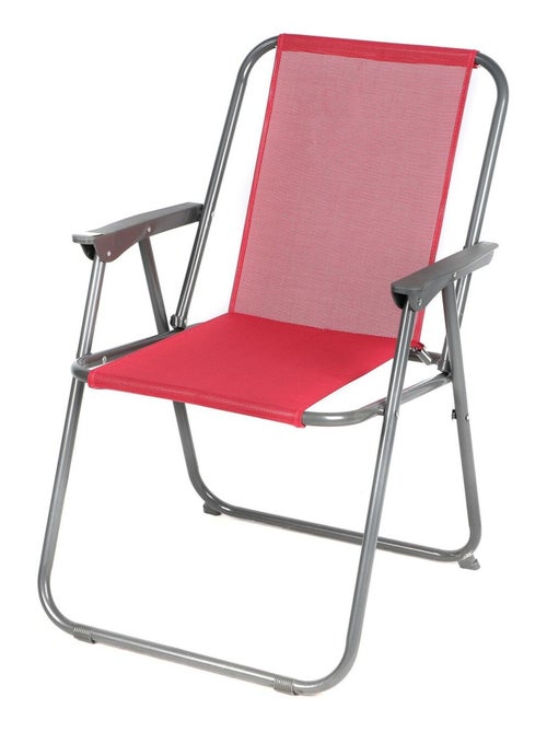 Chaise de camping pliante avec accoudoir - Kiabi Chaise de camping pliante avec accoudoir - Kiabi
