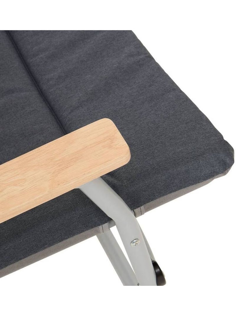 Chaise de camping pliante Gris - Kiabi