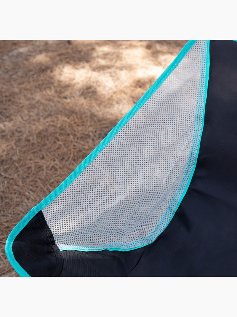 Chaise de camping pliante ultra-compacte avec coussin aktive Noir - Kiabi