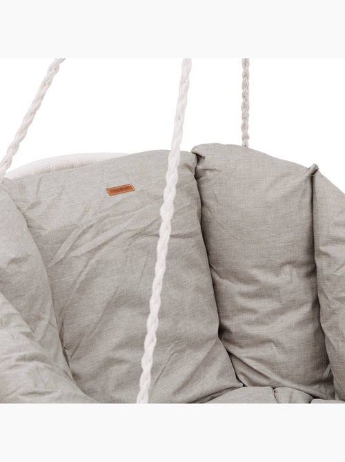 Chaise de détente suspendue en cordes à franges CORDESSA - Kiabi