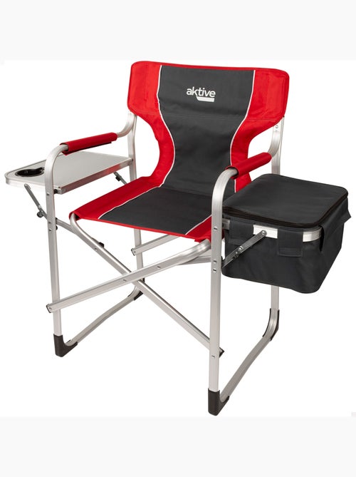 Chaise de directeur de camping avec table et sac isotherme aktive - Kiabi