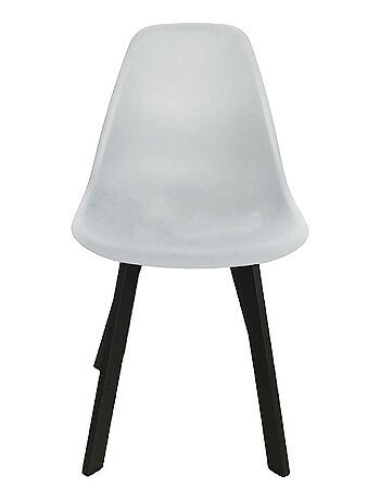Chaise de jardin design scandinave avec pieds en aluminium IBIS