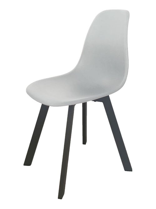 Chaise de jardin design scandinave avec pieds en aluminium IBIS - Kiabi