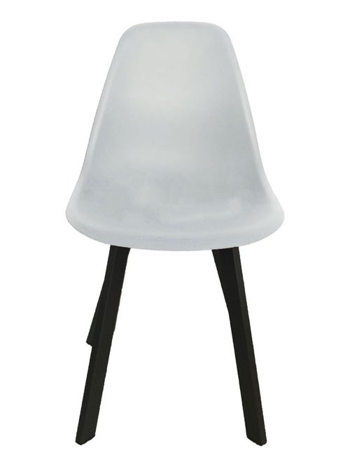 Chaise de jardin design scandinave avec pieds en aluminium IBIS - Kiabi