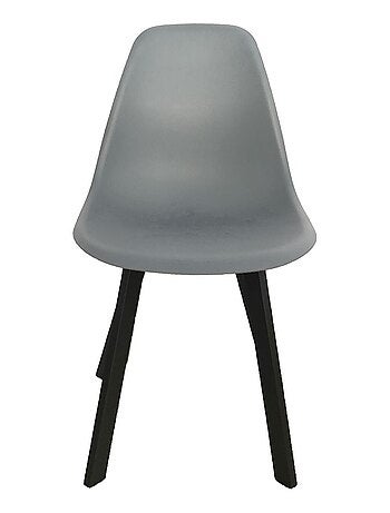 Chaise de jardin design scandinave avec pieds en aluminium IBIS