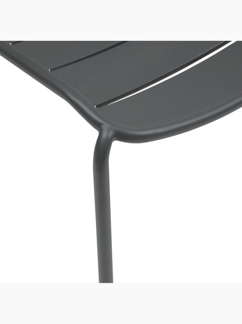 Chaise de jardin empilable en acier à lattes ALEGORIA - Kiabi Chaise de jardin empilable en acier à lattes ALEGORIA - Kiabi