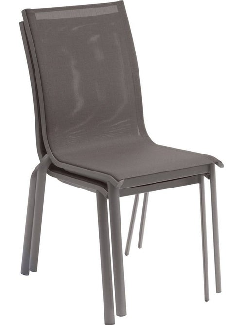 Chaise de jardin empilable en aluminium AXANT - Kiabi