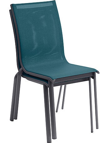 Chaise de jardin empilable en aluminium AXANT