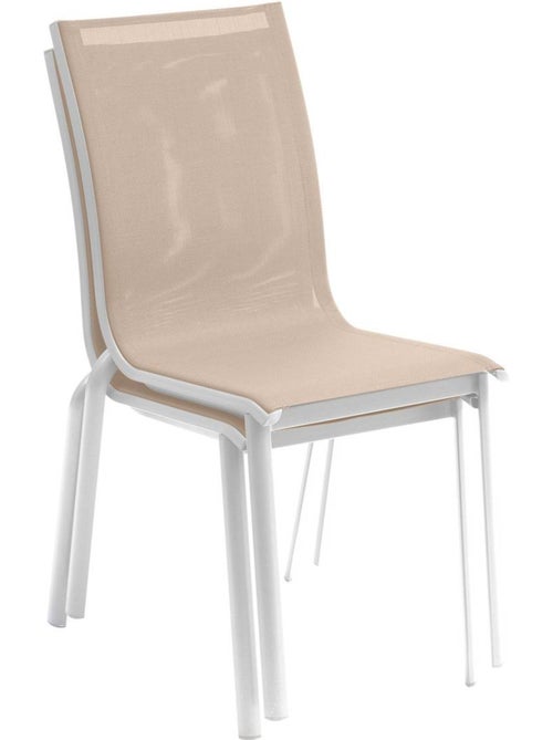 Chaise de jardin empilable en aluminium axant - Kiabi