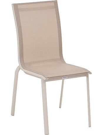 Chaise de jardin empilable en aluminium AXANT