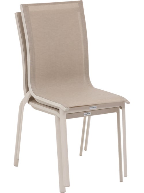 Chaise de jardin empilable en aluminium AXANT - Kiabi