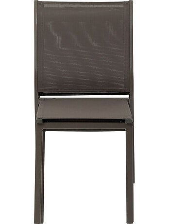 Chaise de jardin empilable en aluminium ESSENTIA