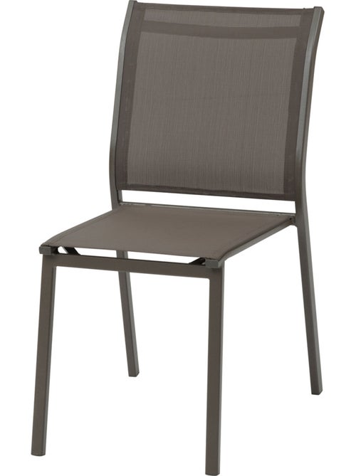 Chaise de jardin empilable en aluminium ESSENTIA - Kiabi