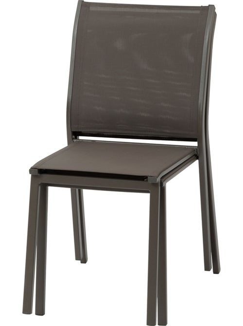 Chaise de jardin empilable en aluminium ESSENTIA - Kiabi