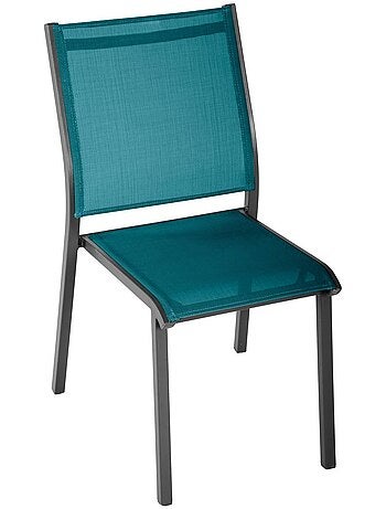 Chaise de jardin empilable en aluminium ESSENTIA