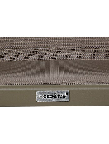 Chaise de jardin empilable en aluminium ESSENTIA