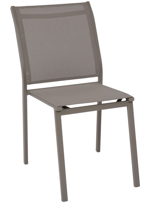 Chaise de jardin empilable en aluminium ESSENTIA - Kiabi Chaise de jardin empilable en aluminium ESSENTIA - Kiabi