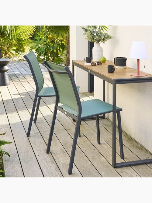 Chaise de jardin empilable en aluminium ESSENTIA - Kiabi Chaise de jardin empilable en aluminium ESSENTIA - Kiabi