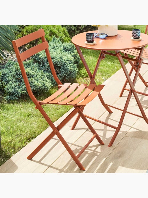 Chaise de jardin pliante en acier GREENSBORO - Kiabi