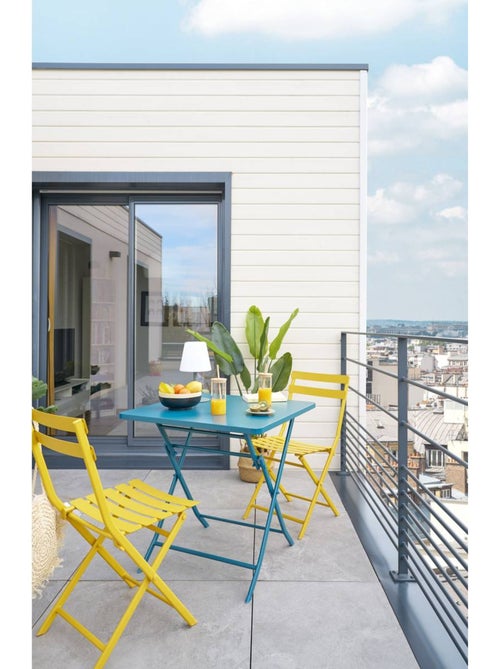 Chaise de jardin pliante en acier GREENSBORO - Kiabi