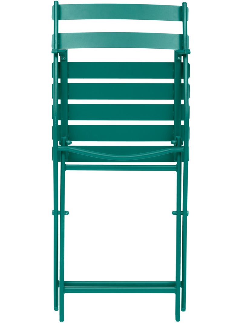 Chaise de jardin pliante en acier GREENSBORO Vert - Kiabi