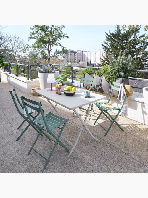 Chaise de jardin pliante en acier GREENSBORO - Kiabi