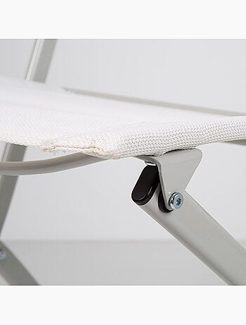 Chaise de jardin pliante en tissu renforcé aktive