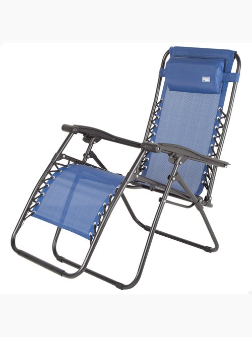 Chaise de jardin pliante zéro gravité 2 positions aktive - Kiabi