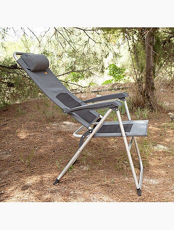 Chaise de jardin pliantee inclinable 6 positions aktive