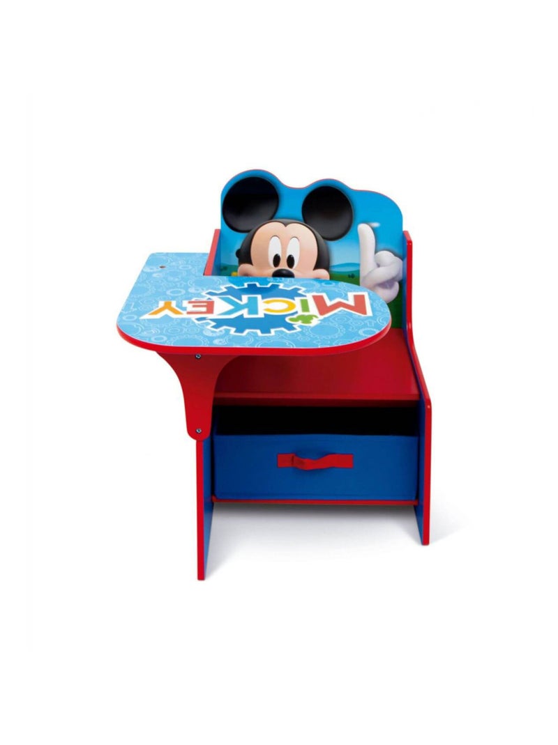 Chaise de Rangement Bureau Disney - Mickey Rouge - Kiabi