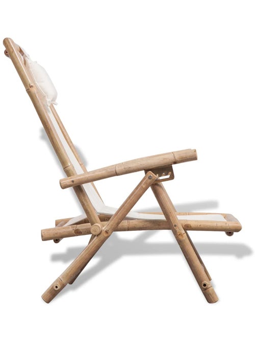 Chaise d'extérieur en bambou - Kiabi Chaise d'extérieur en bambou - Kiabi