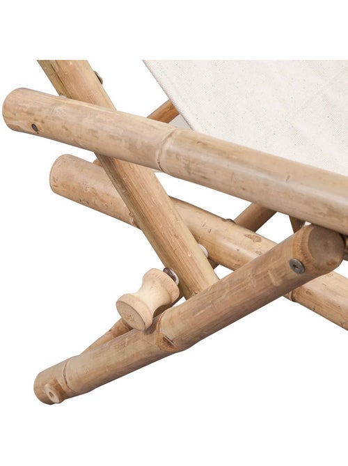Chaise d'extérieur en bambou - Kiabi Chaise d'extérieur en bambou - Kiabi