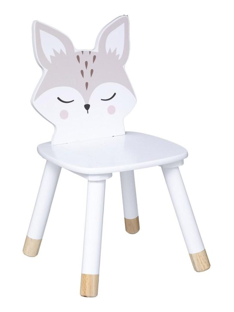 Chaise douceur renard Blanc - Kiabi