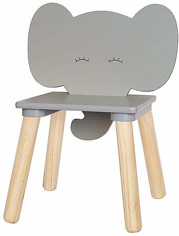 Chaise éléphant en bois