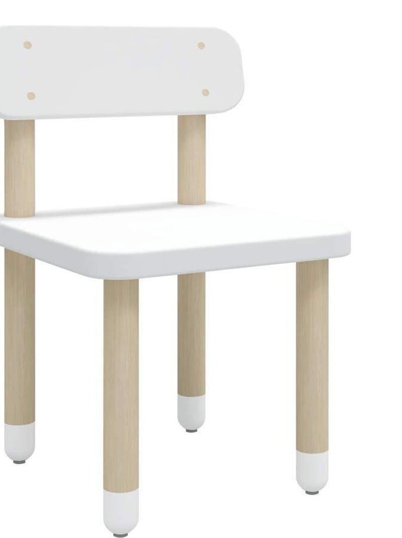 Chaise en bois  blanc pour enfant Flexa Blanc - Kiabi