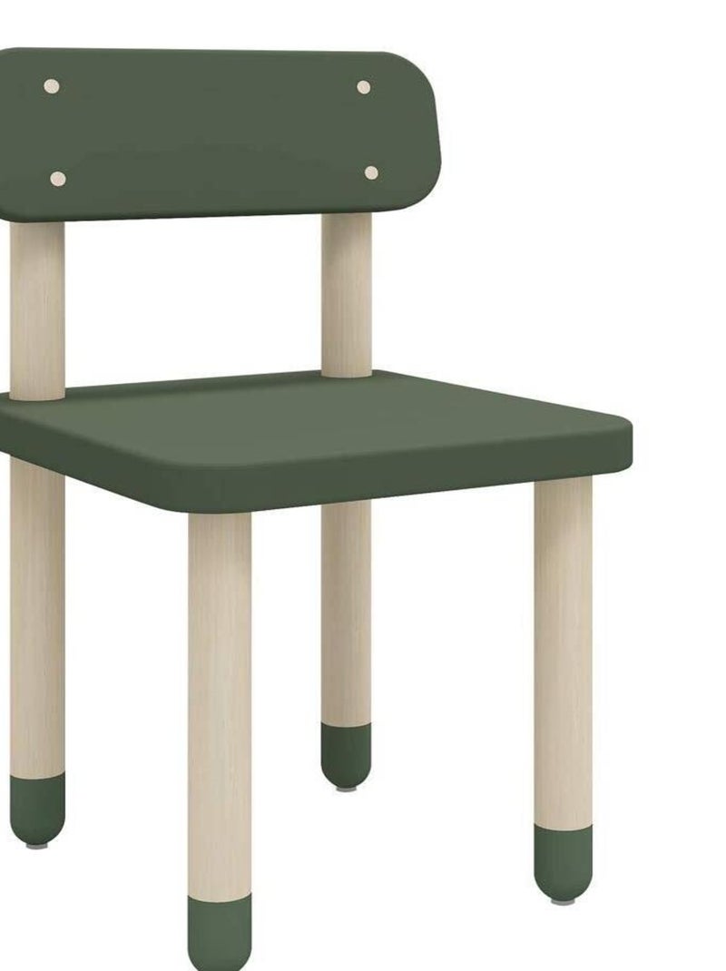 Chaise en bois  vert pour enfant Flexa Vert - Kiabi
