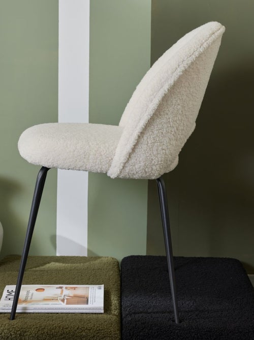Chaise en bouclette MATCHA - Kiabi