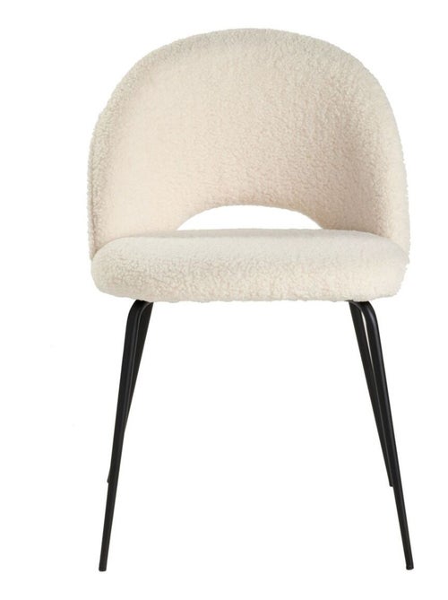 Chaise en bouclette MATCHA - Kiabi