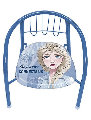 Chaise en métal 35.5x30x33.5cm - La Reine des Neiges II